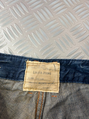 Vintage Faded Tribal Y2K Jeans 90s