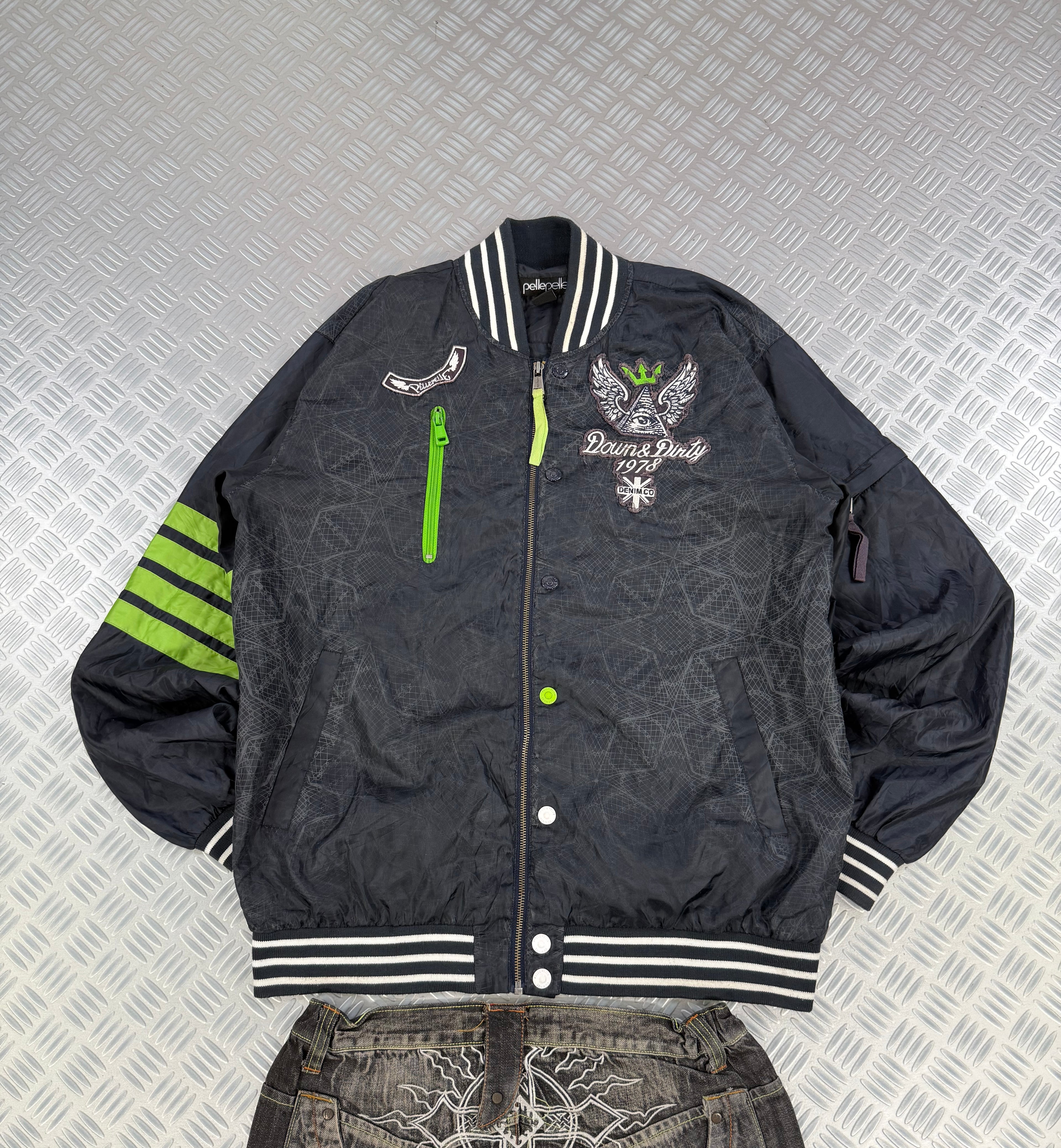 Pelle pelle bomber jacket vintage 2000’s (XXL)