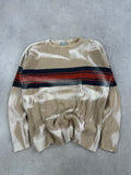 Vintage knitted sweater custom 00’s Y2K (XL)