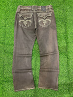 Rock Revival Grey Faded Jeans