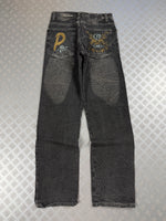 Vintage Tribal y2k Japanese Jeans (36)
