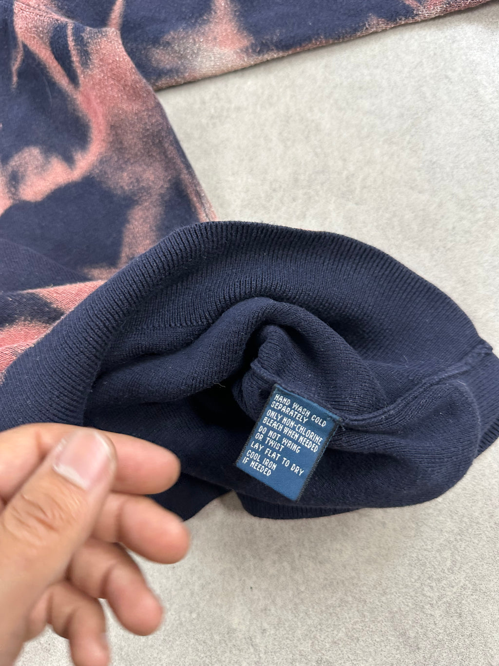 Polo Ralph Lauren sweater custom y2k (L)