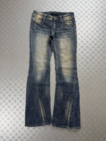 Vintage Y2K Flared Japanese Jeans (39)