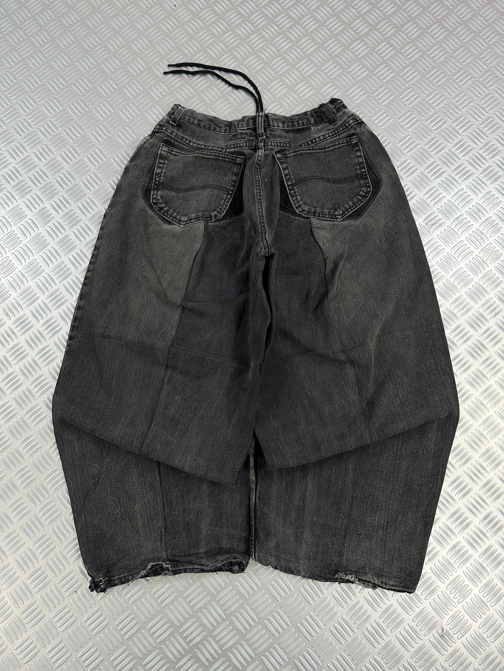 Balloon super baggy jeans handmade ( M)