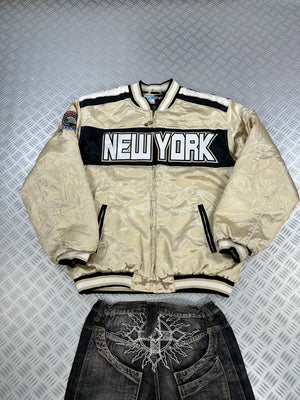 Vintage bomber jacket veezo wear embroidered (XL)