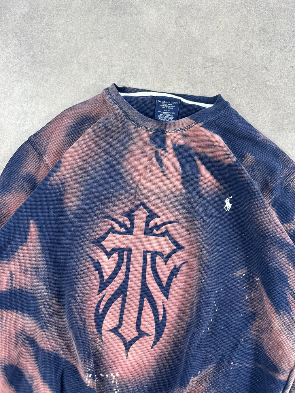 Vintage Polo Ralph Lauren Knitted Sweater custom (L)