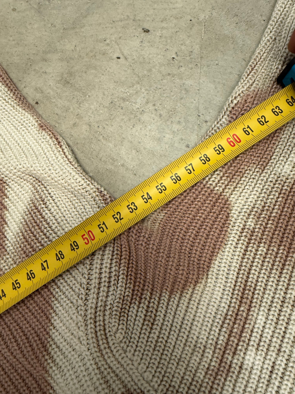 Vintage Tommy Hilfiger Bleached Knitted Sweater (M)