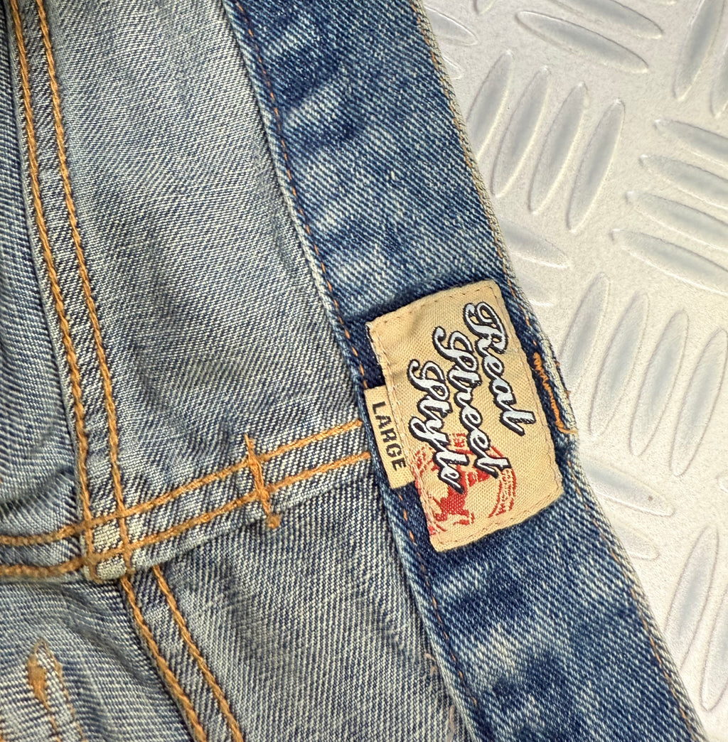Vintage Japanese flared jeans  faded (M)