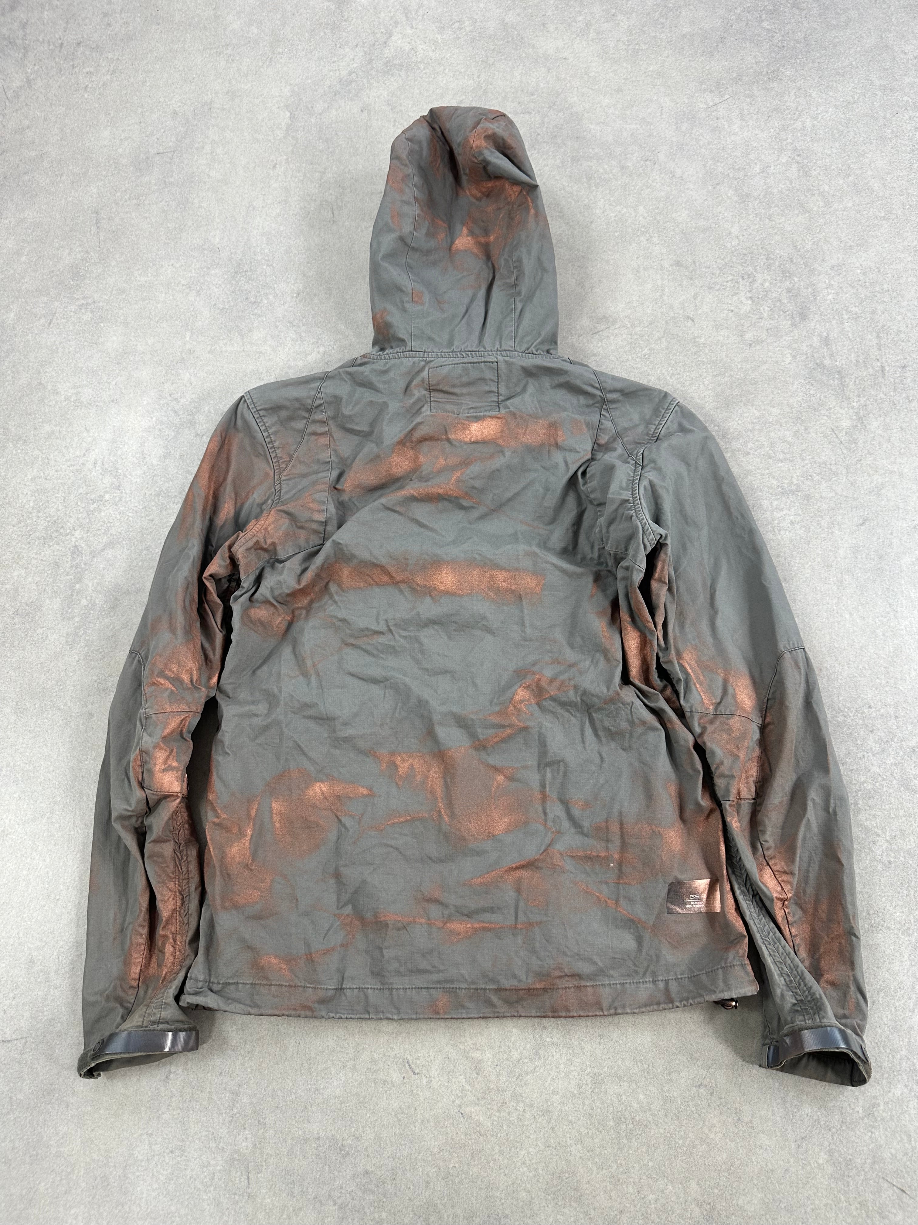 G-star hooded y2k jacket 00’s custom (L)