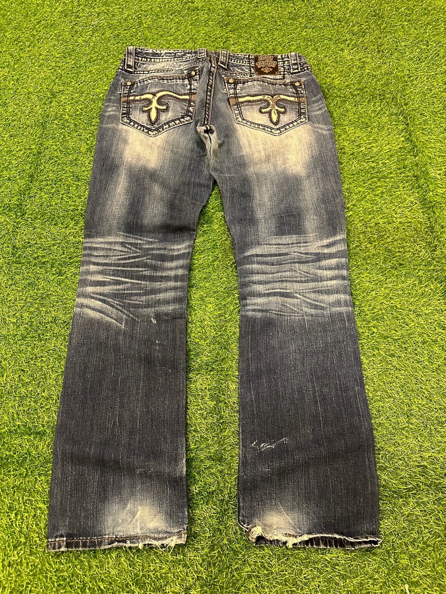 Rock Revival Bleached Jeans