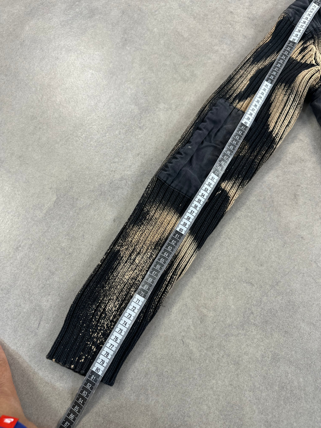 Asymmetrical knitted sweater vintage y2k custom (L)