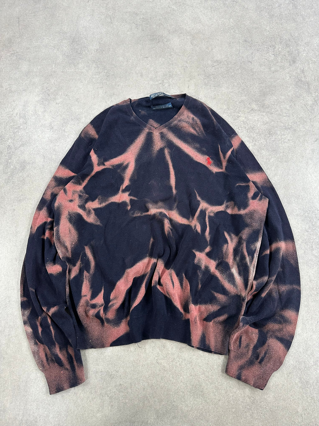 Polo Ralph Lauren sweater custom y2k (L)