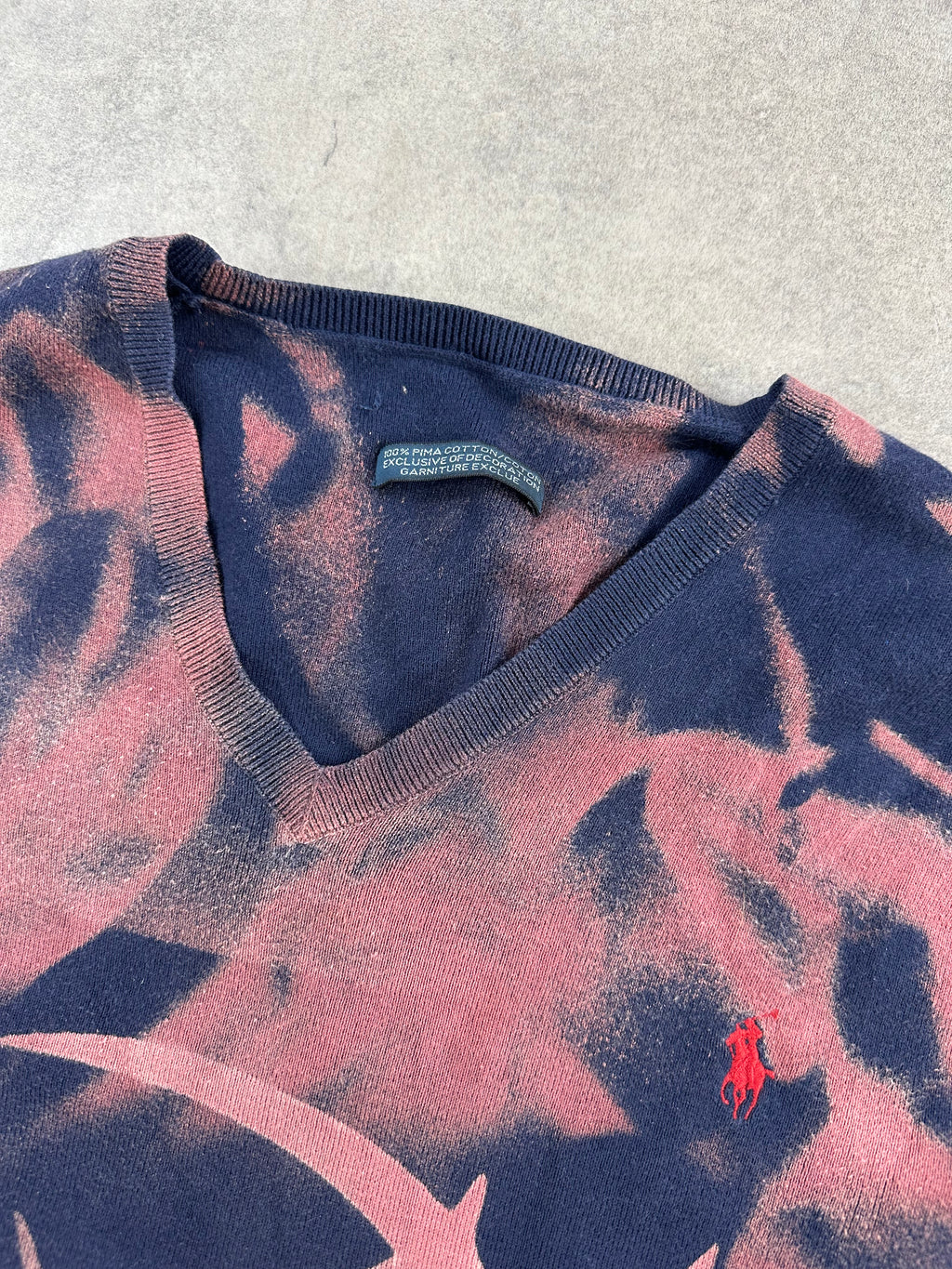 Polo Ralph Lauren custom vest y2k hellcat (M)