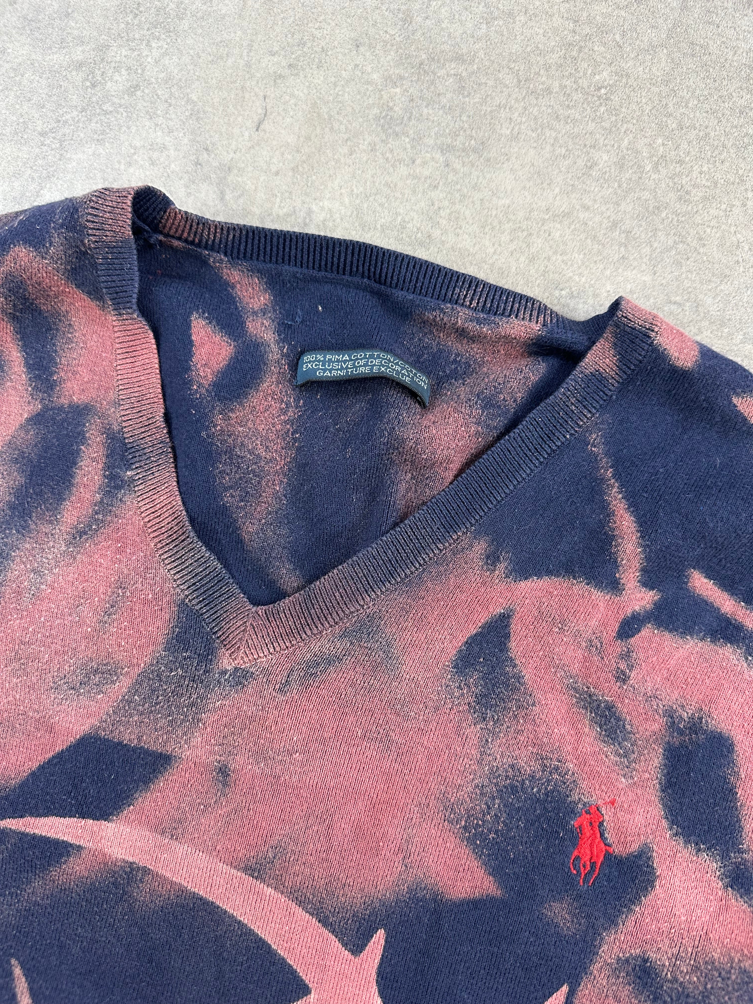 Polo Ralph Lauren custom vest y2k hellcat (M)
