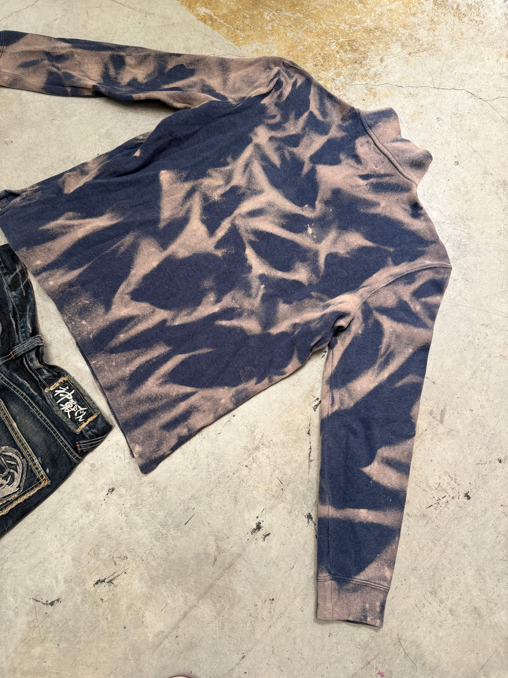 Vintage Polo Ralph Lauren Y2k 1/4 Zip Sweater custom (L)