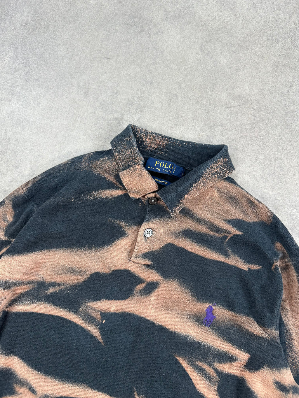 Polo Ralph Lauren long sleeve custom y2k (S)