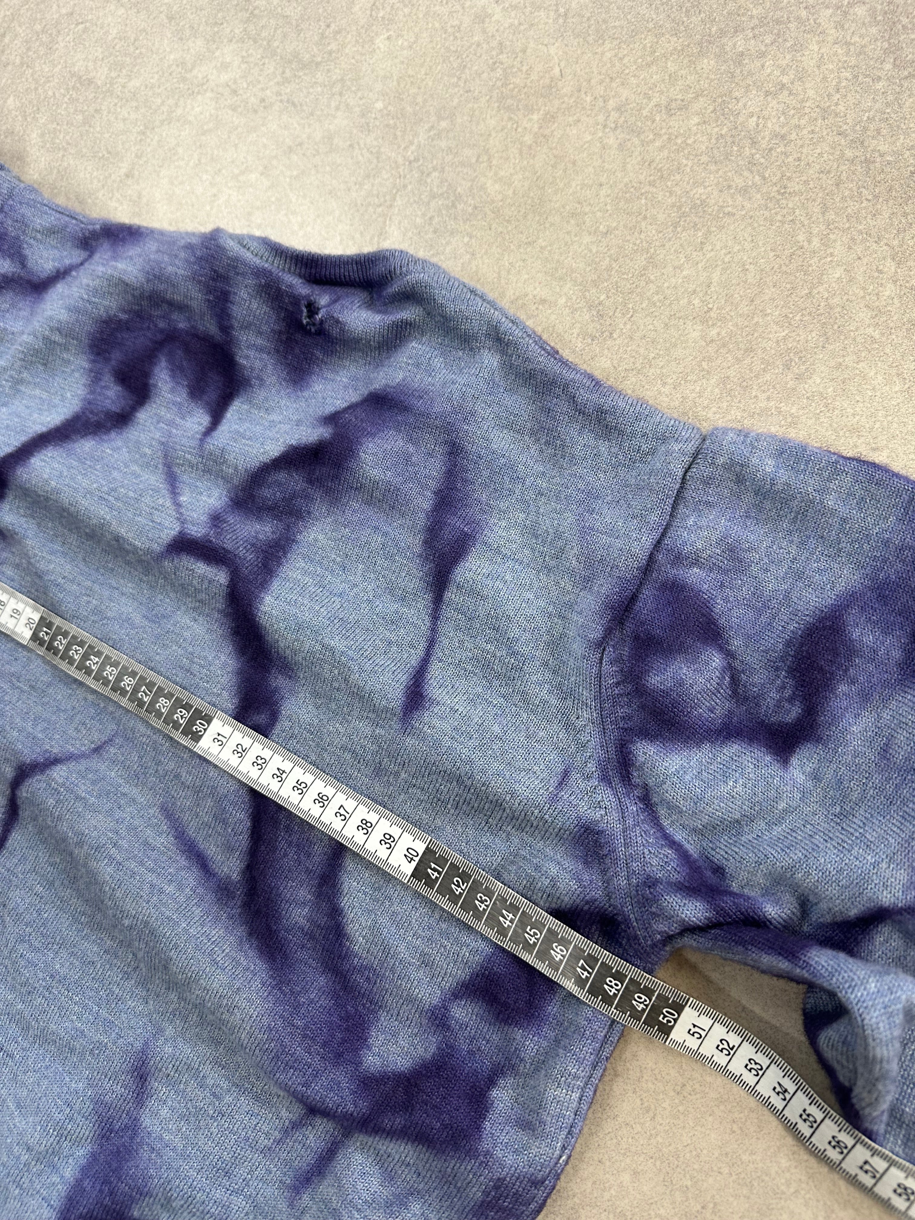 Lacoste disstresed custom wool sweater (L)