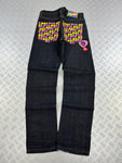 Vintage Japanese jeans crazy bomb y2k (S)