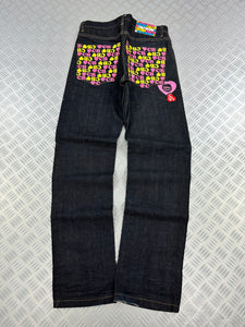 Vintage Japanese jeans crazy bomb y2k (S)