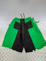 Coquette baggy jorts handmade y2k ( XS, S, M, L, XL)
