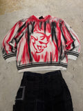 Vintage Hellcat Y2k Knitted Sweater (M)
