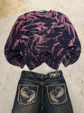 Vintage Polo Ralph Lauren Y2k Knitted Sweater Bleached (XL)