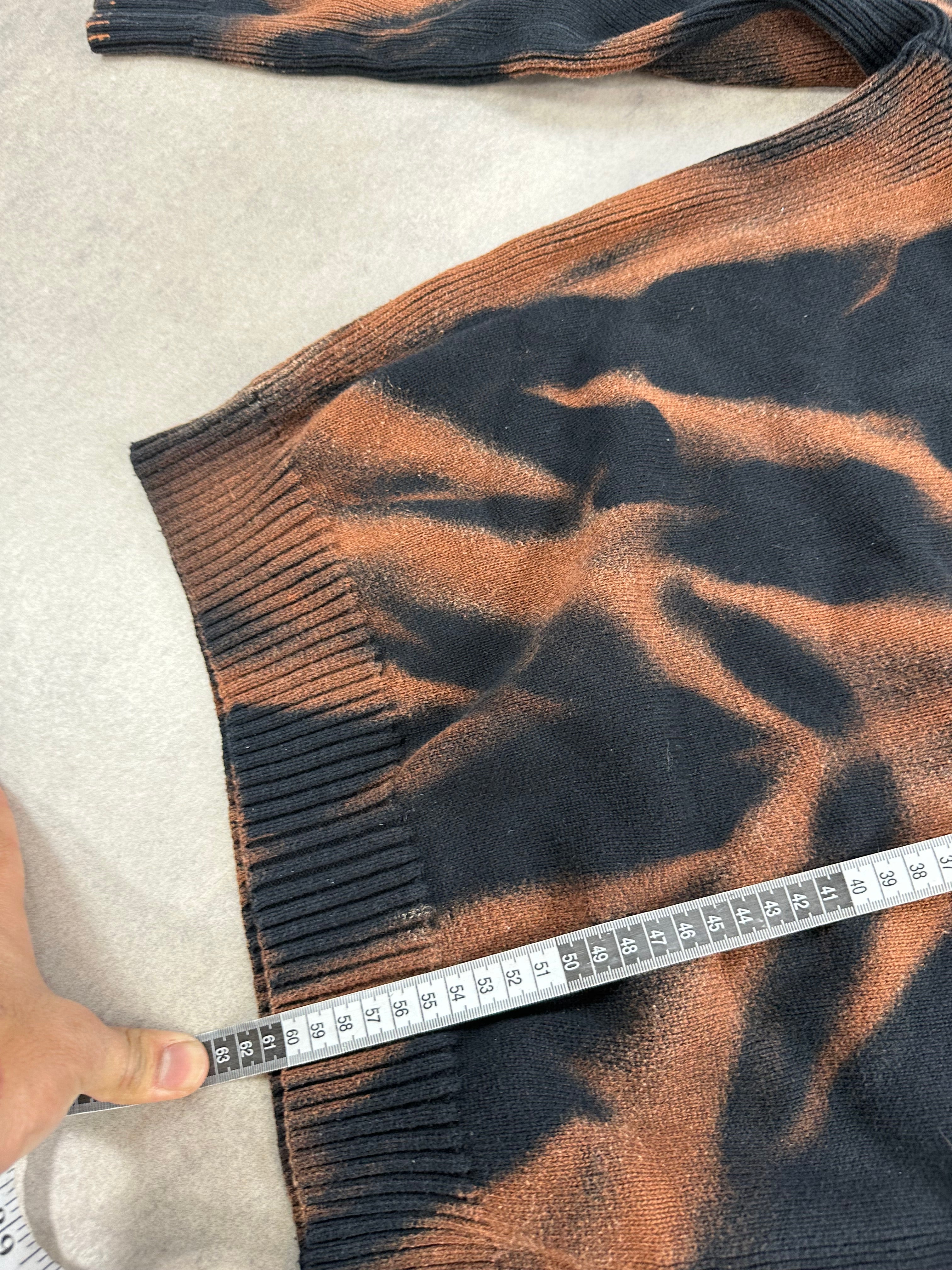 Vintage Tommy Hilfiger Y2k Knitted Bleached Sweater (S)