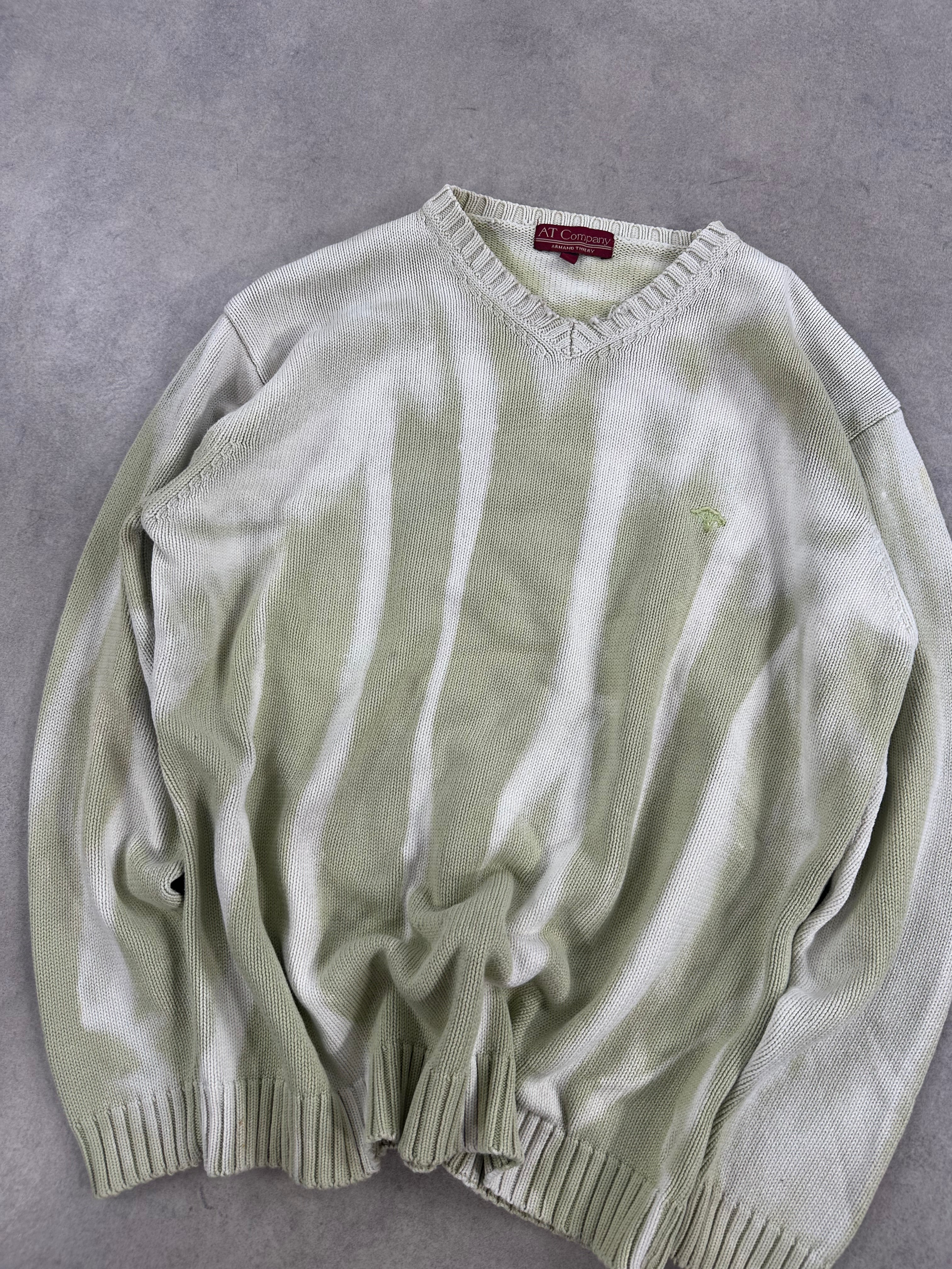 Vintage knitted sweater y2k custom (L)