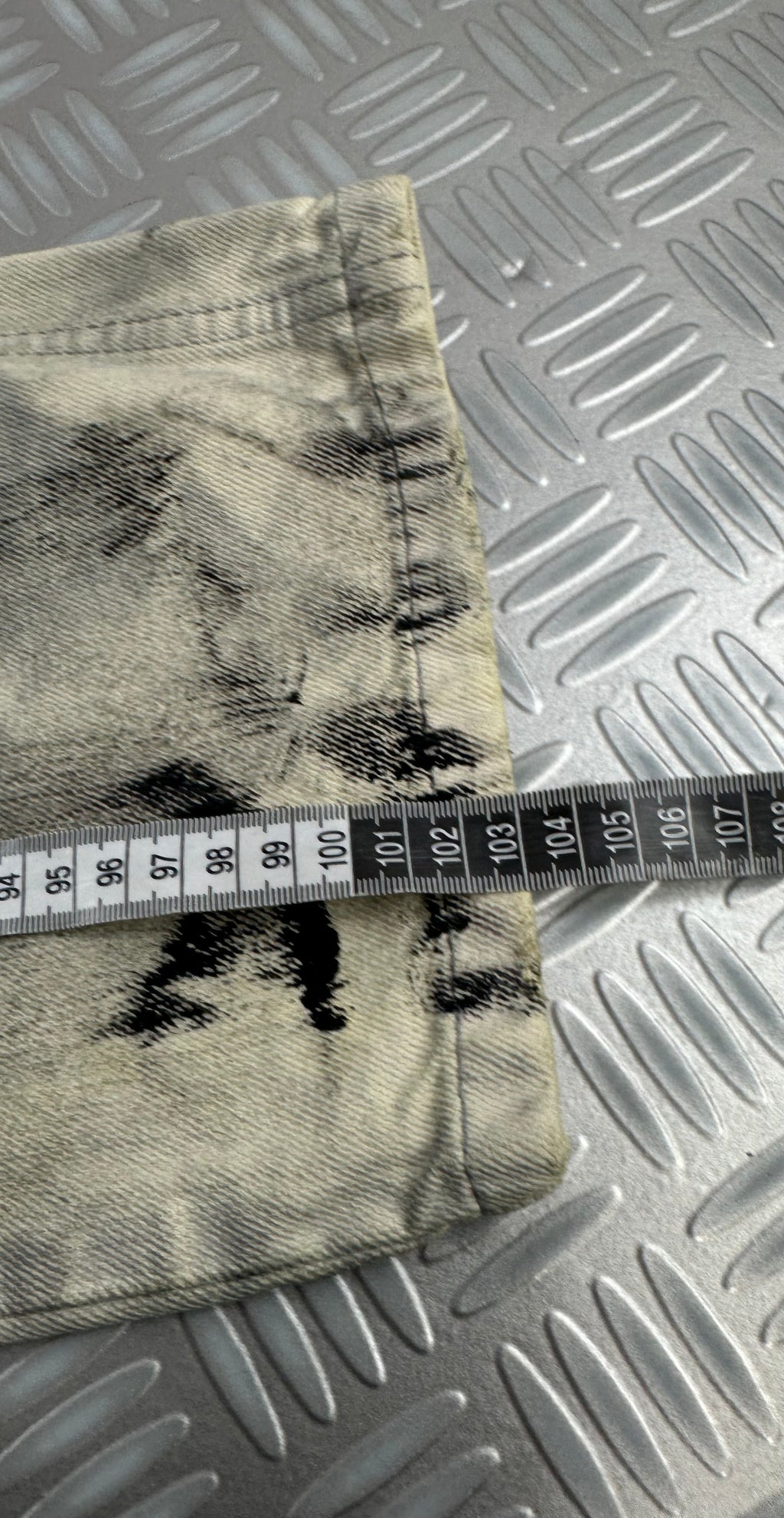 Vintage custom jeans faded y2k (L)