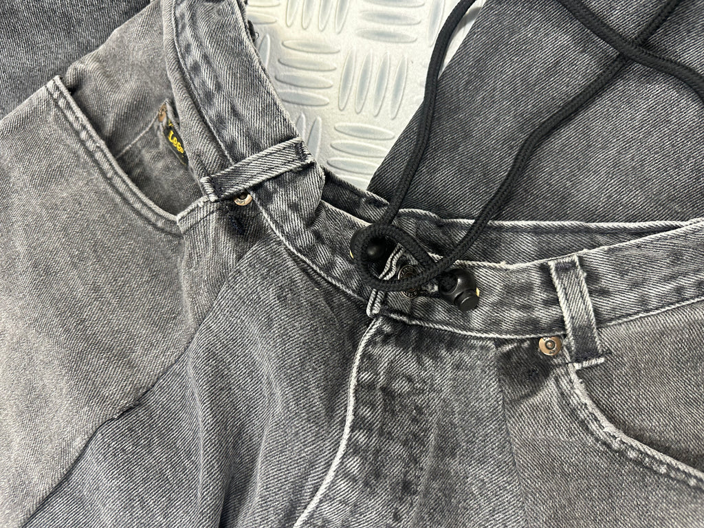 Balloon super baggy jeans handmade ( M)