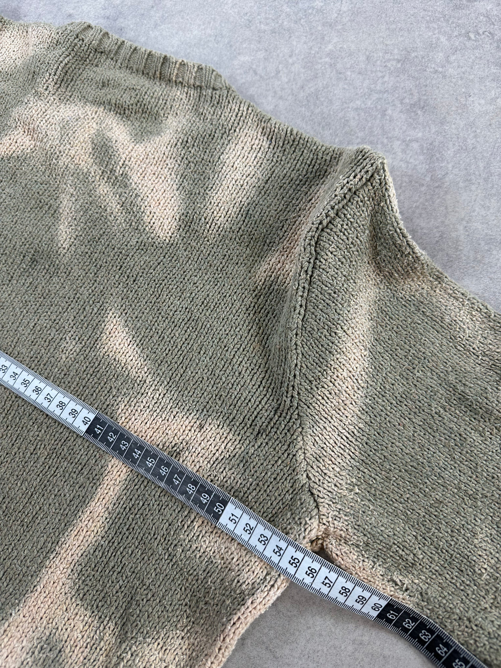 Vintage Polo Ralph Lauren Knitted Y2k Bleached Sweater (L) boxy fit
