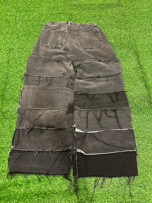 Hip Hop Distressed Baggy Jeans