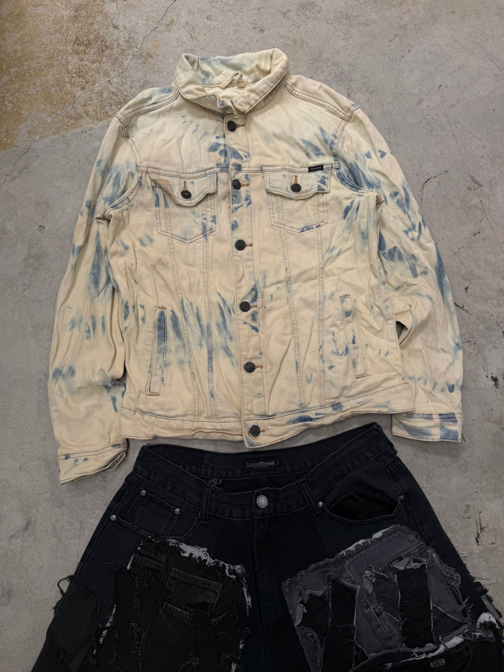 Vintage Tejana Y2k Bleached Jacket (M)