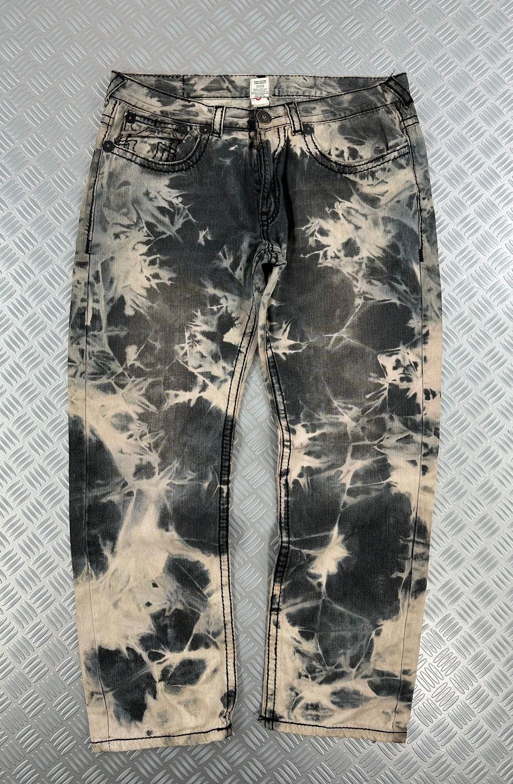 True religion rainbow billy jeans custom acid washed 00’s (XXL)