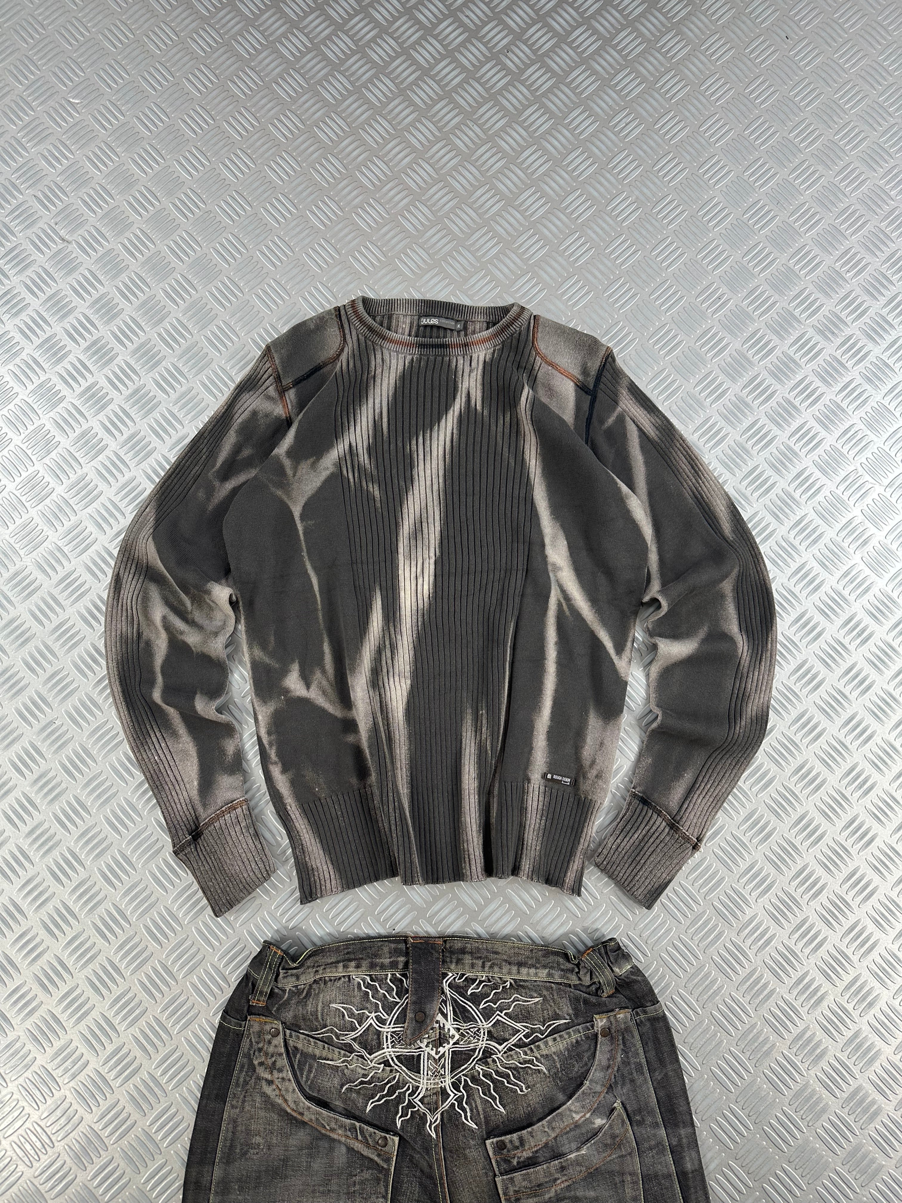 Y2K knitted sweater custom (XL)