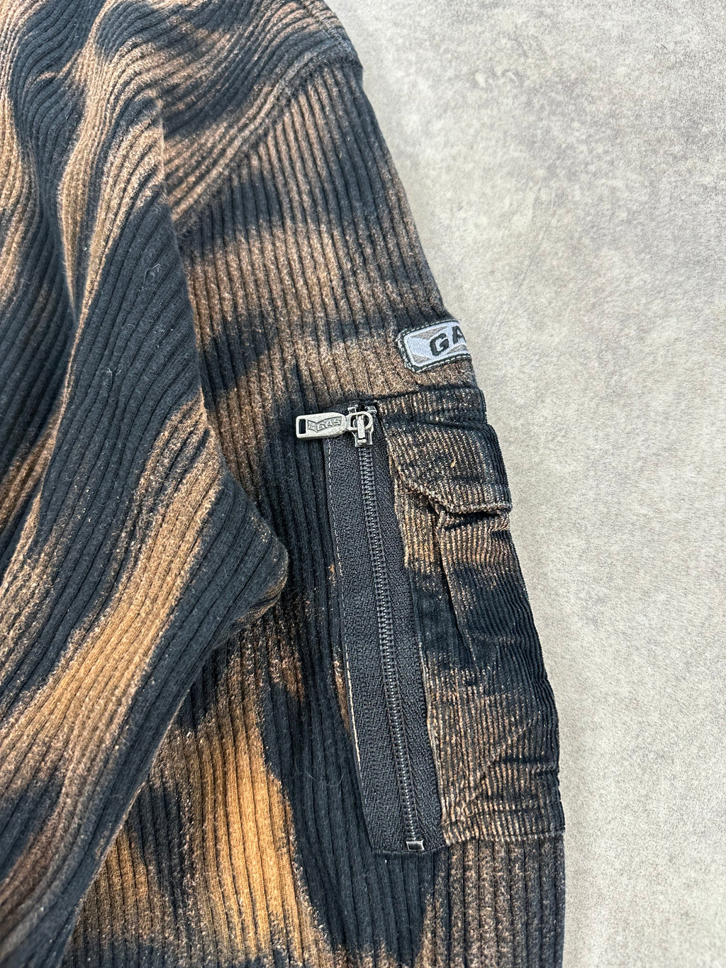Vintage Knitted Y2k Bleached Sweater custom (L)