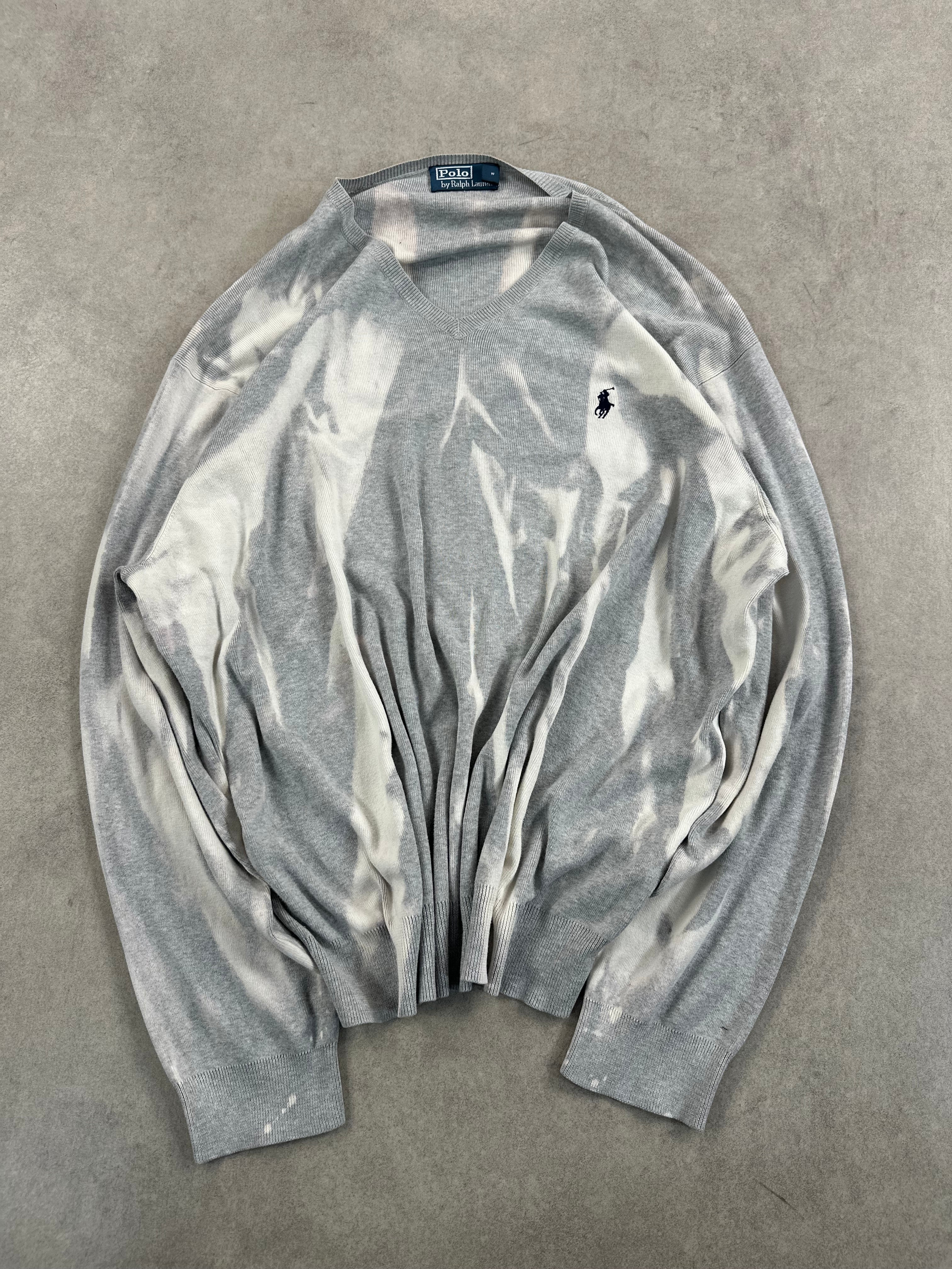 Polo Ralph Lauren sweater custom y2k (XXL)