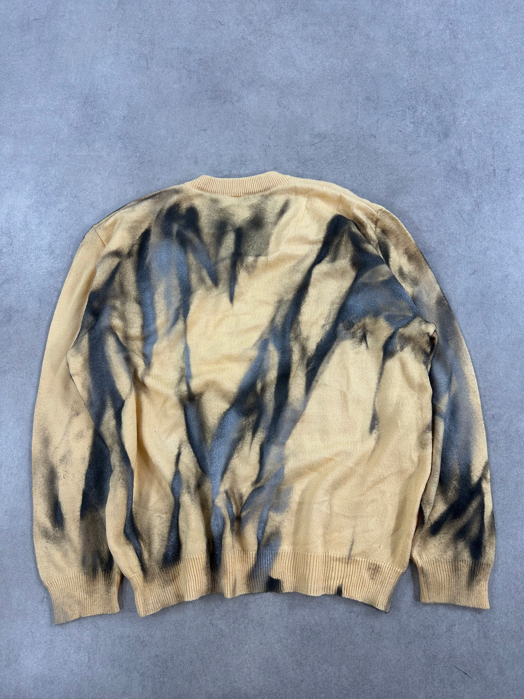 Y2k custom sweater knitted (M)