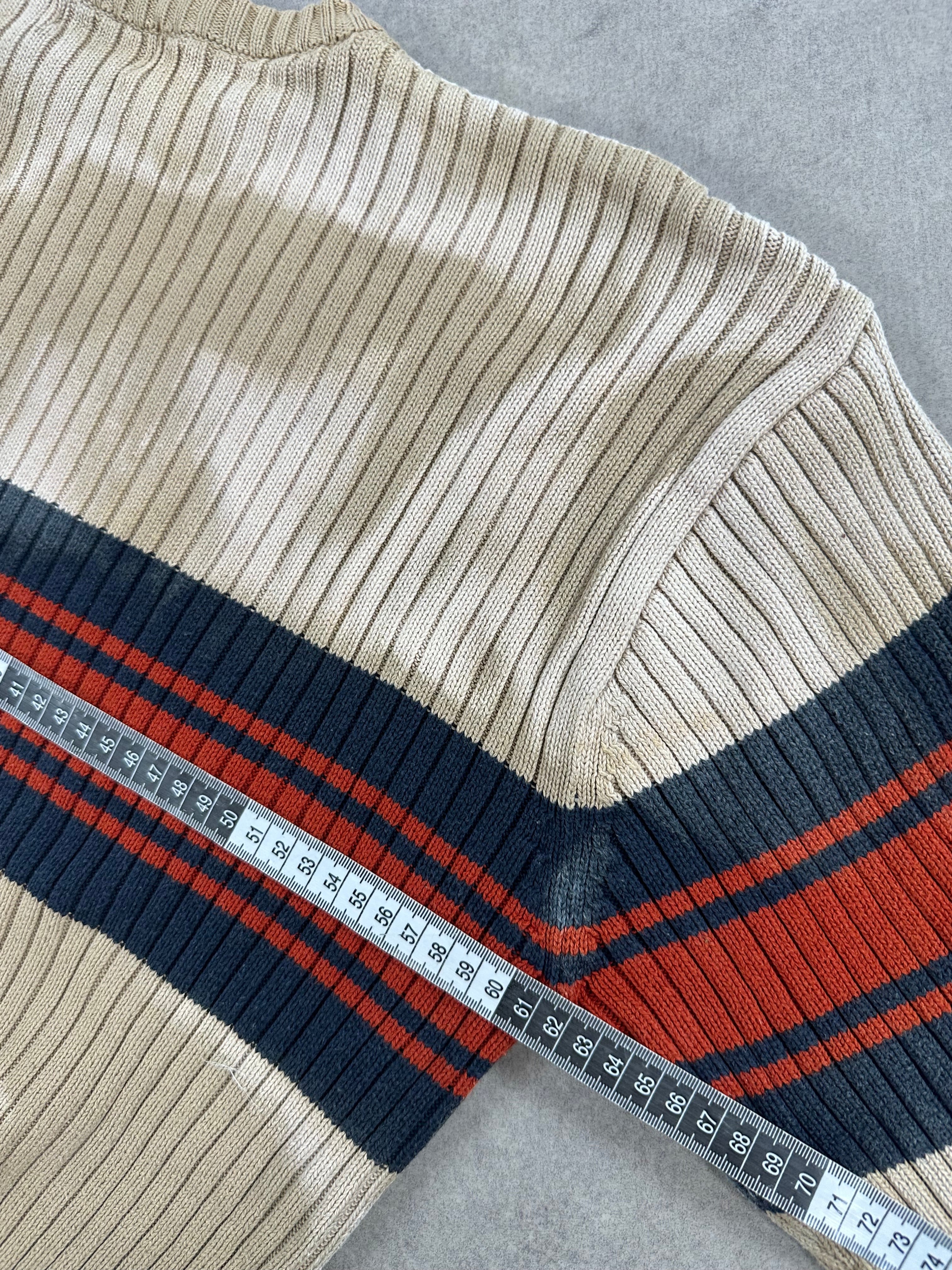 Vintage knitted sweater custom 00’s Y2K (XL)