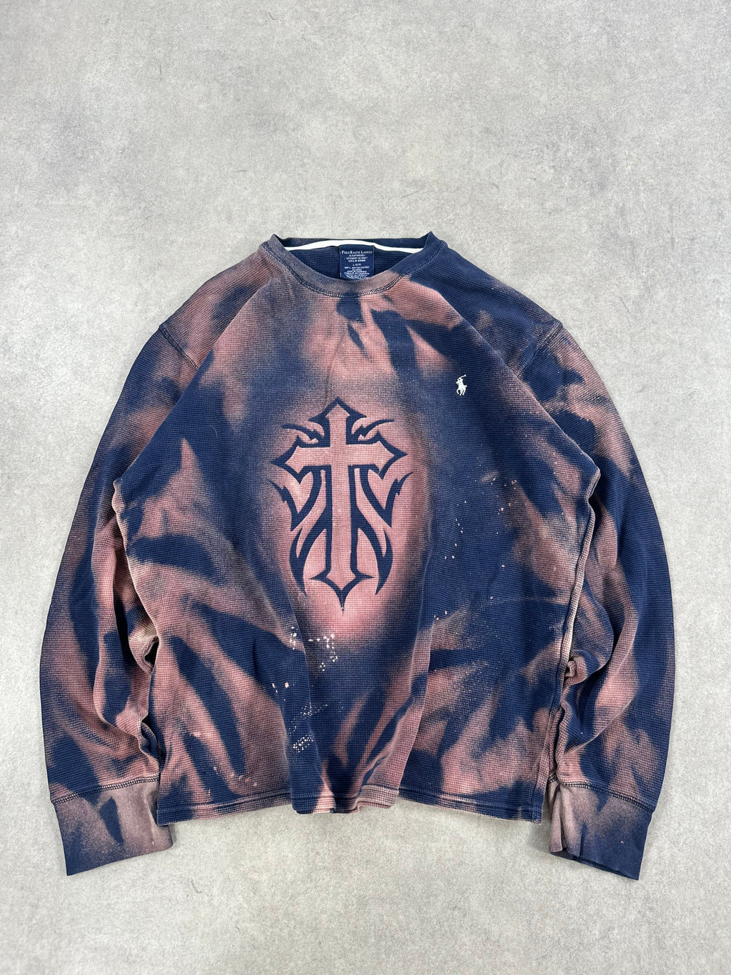 Vintage Polo Ralph Lauren Knitted Sweater custom (L)