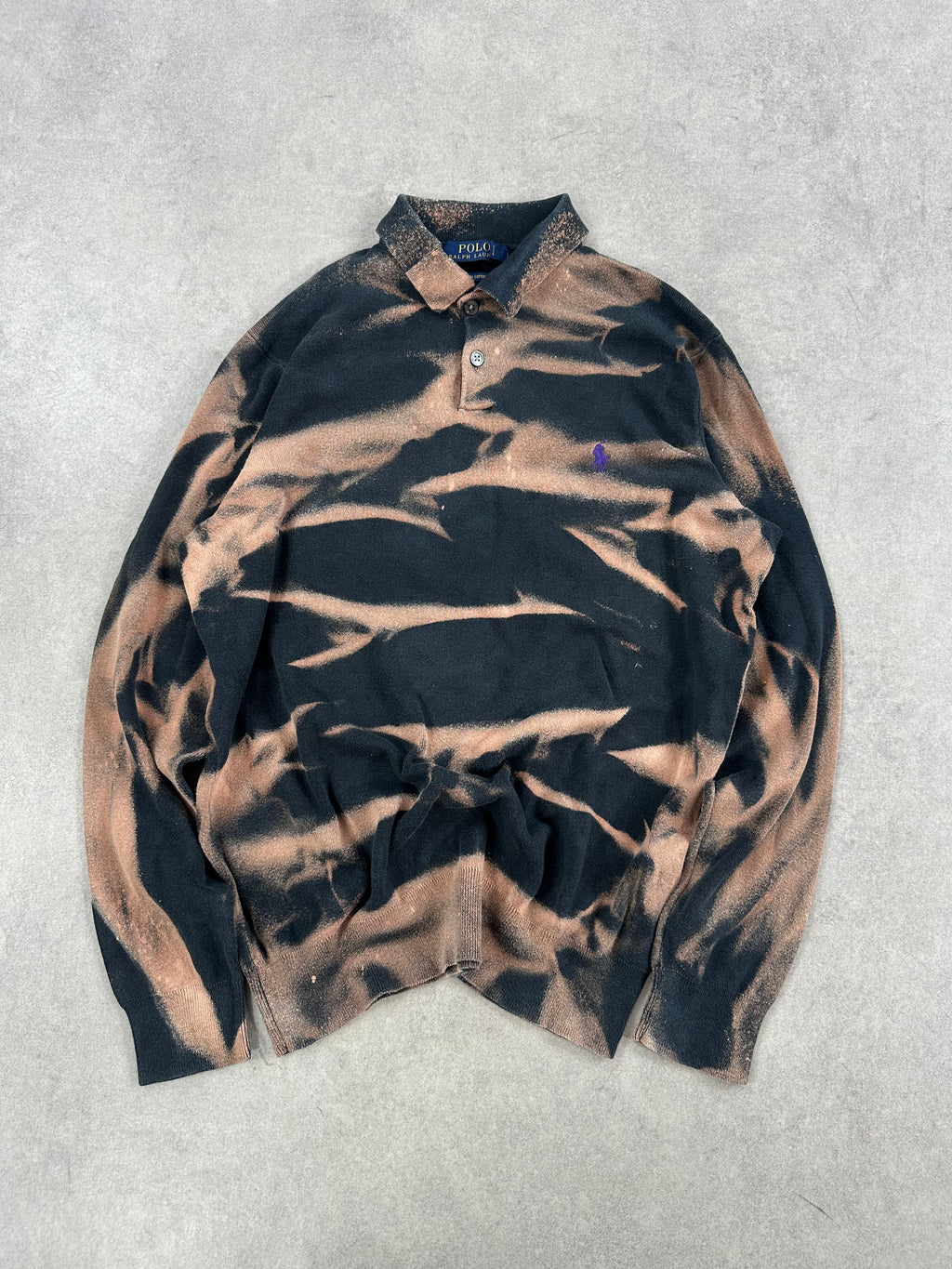 Polo Ralph Lauren long sleeve custom y2k (S)