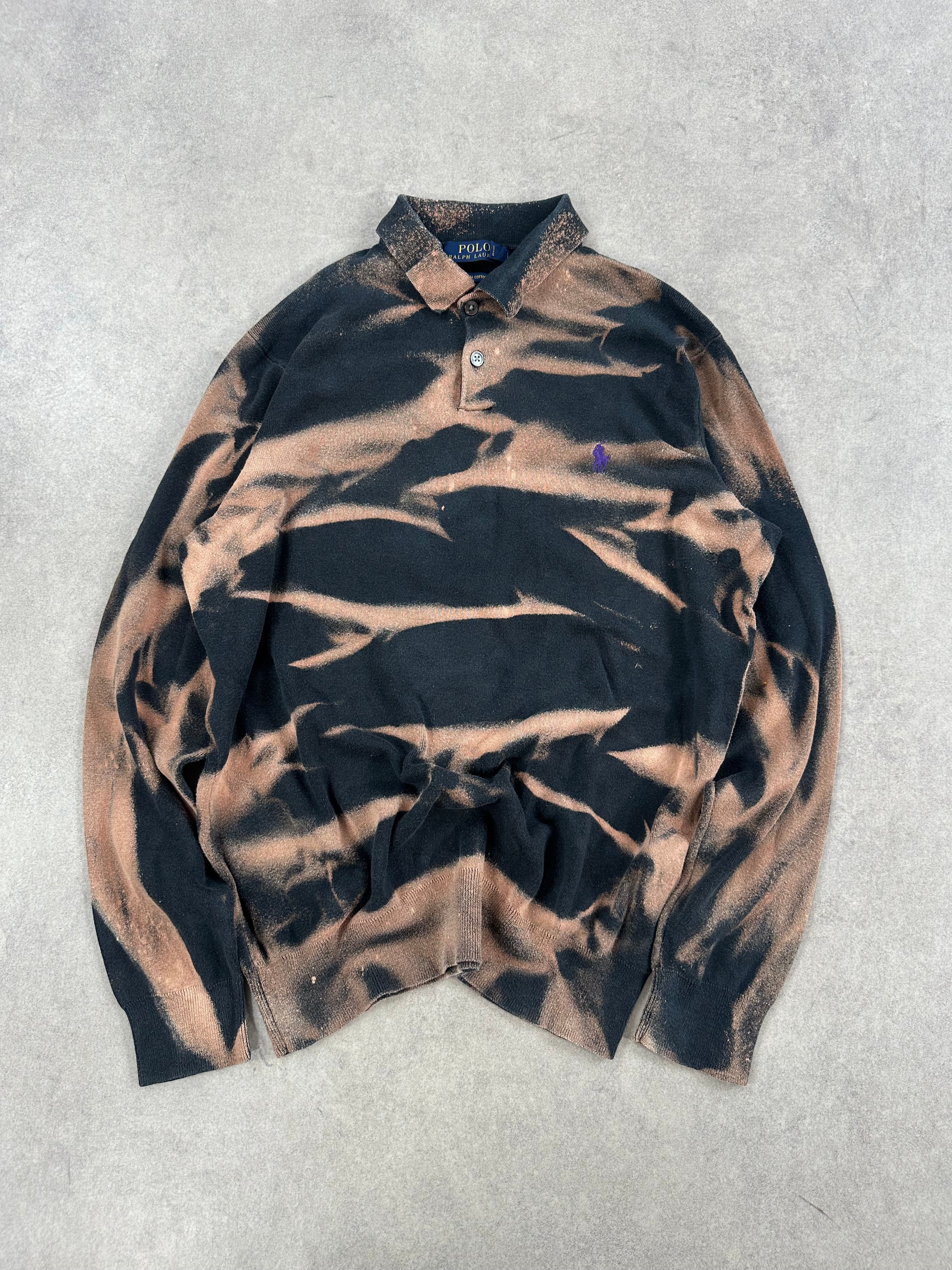 Polo Ralph Lauren long sleeve custom y2k (S)