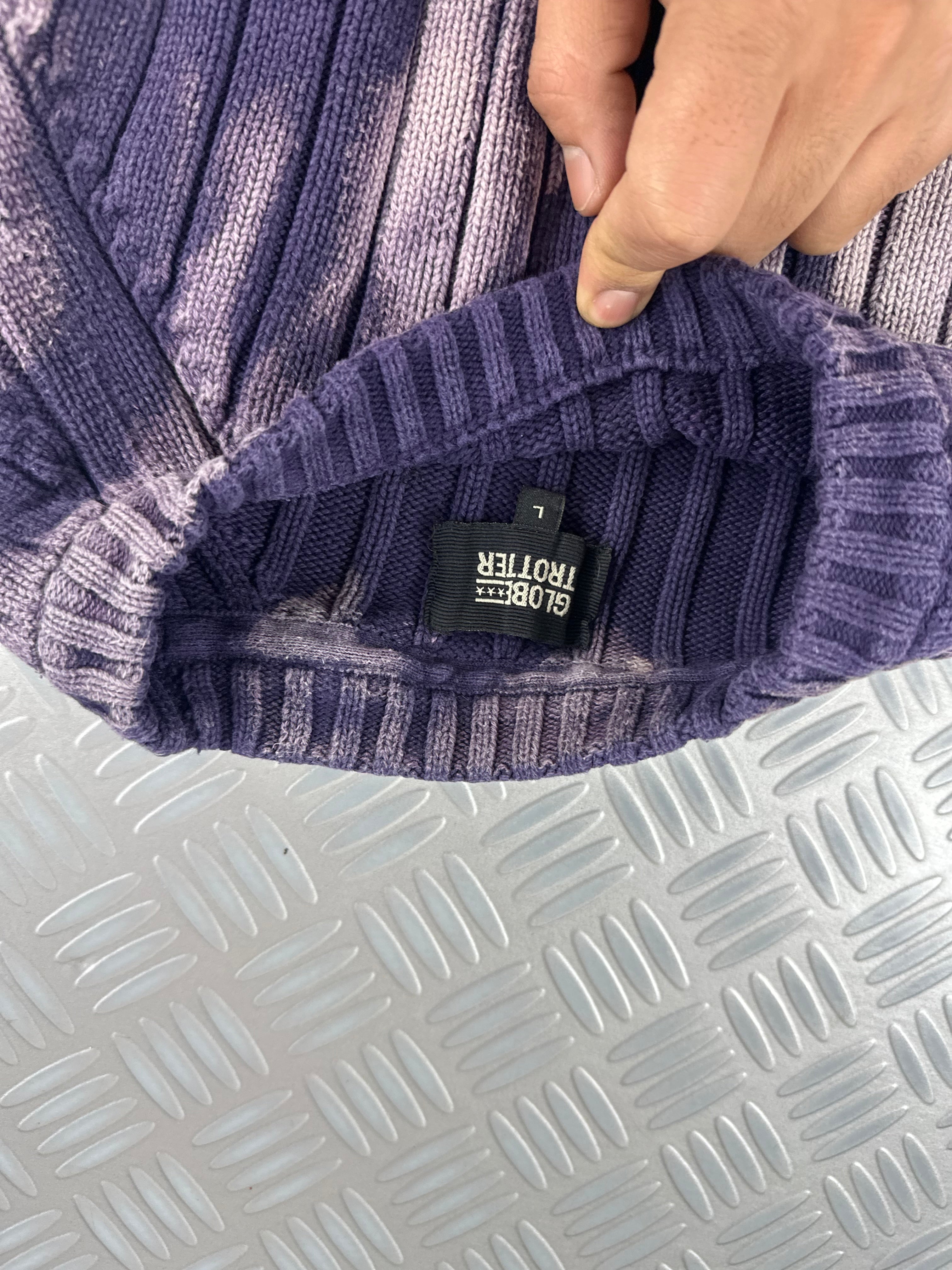 Handmade knitted sweater vintage (L)