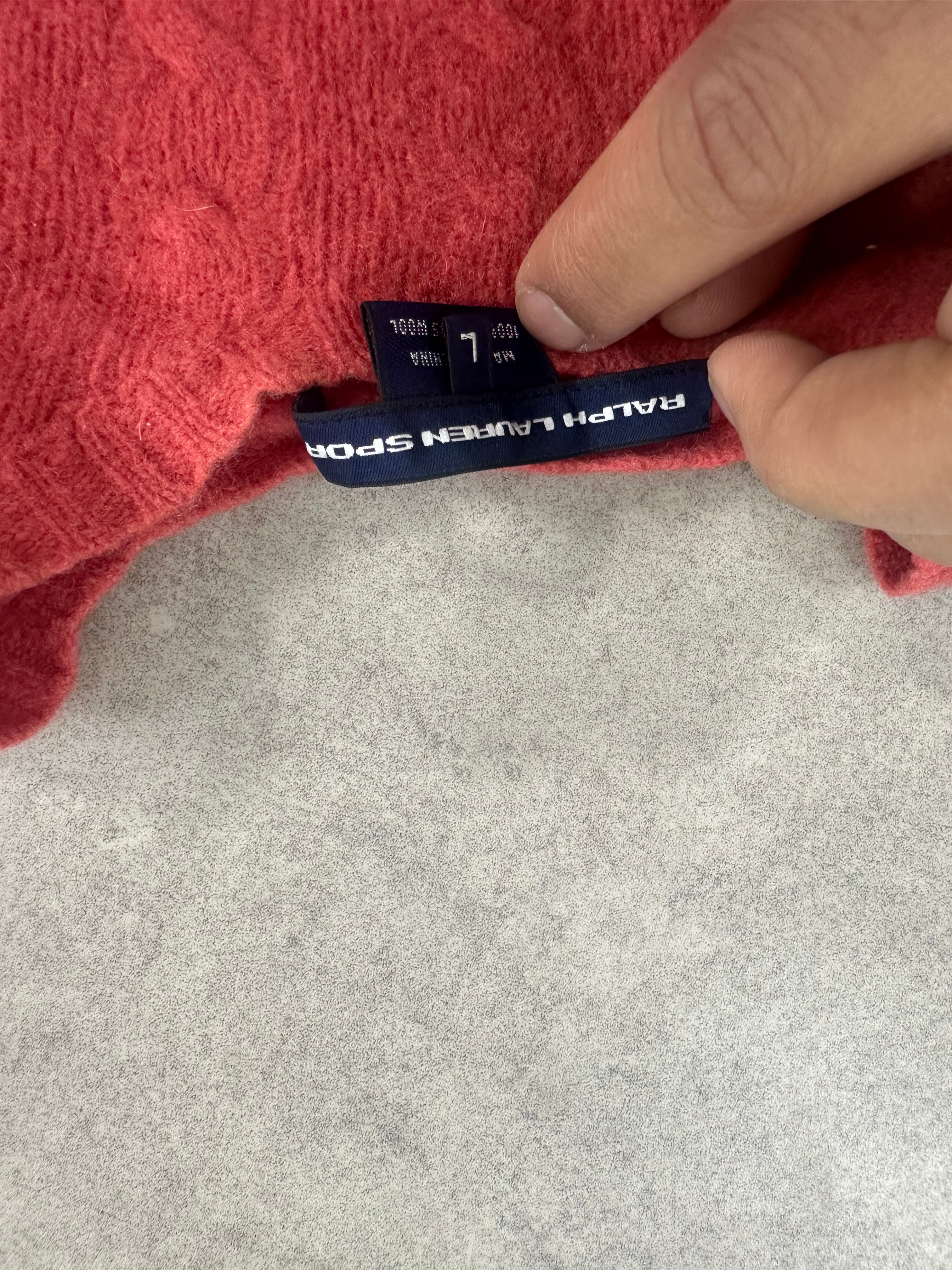 Vintage polo Ralph Lauren knitted sweater women (L)