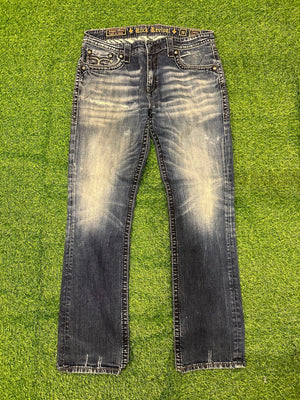 Rock Revival Bleached Jeans