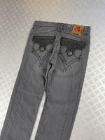 Vintage Tribal y2k Japanese Jeans (40)