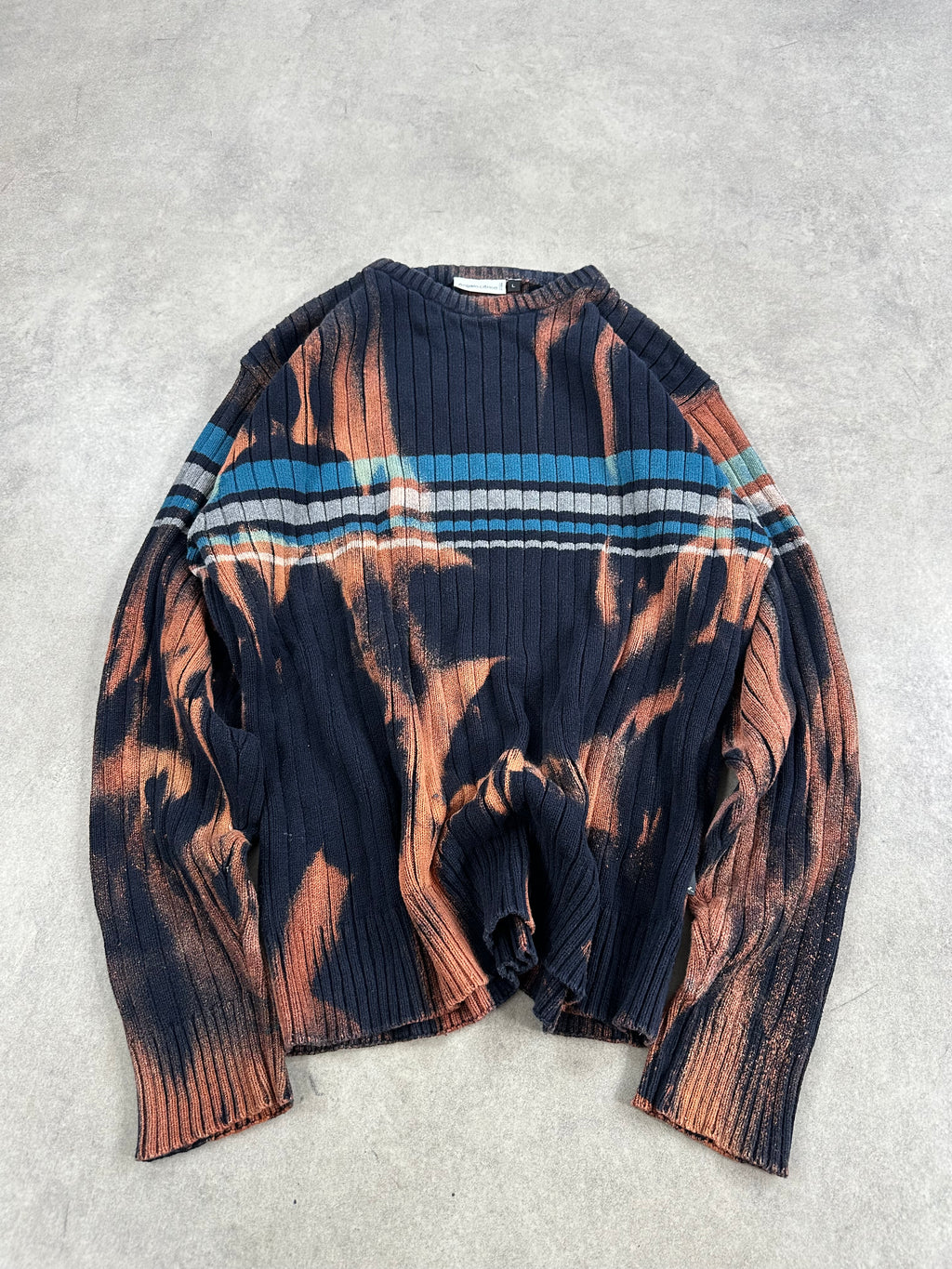 Knitted sweater vintage y2k custom (L)