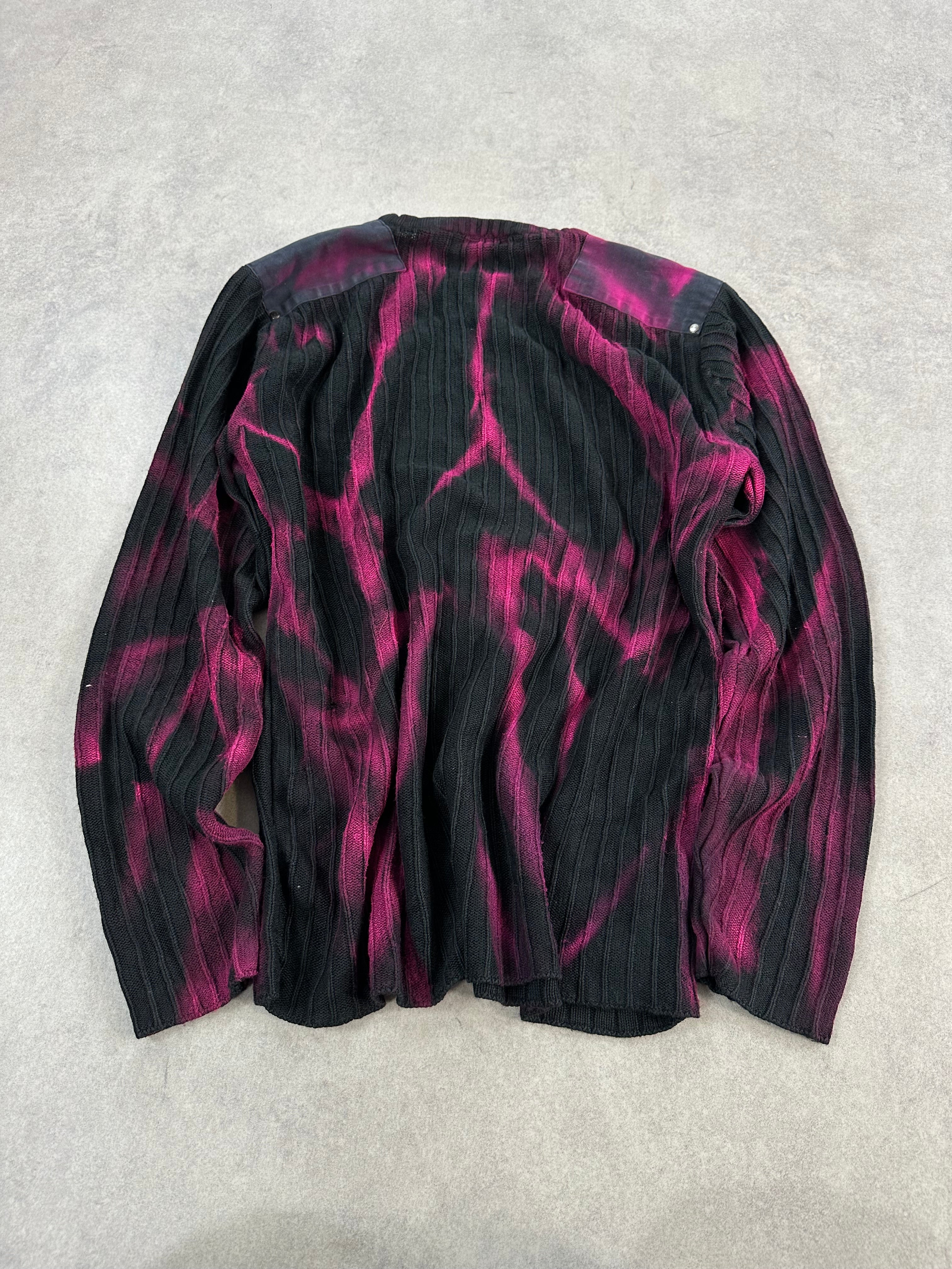 Vintage Knitted Y2k Sweater custom (M)
