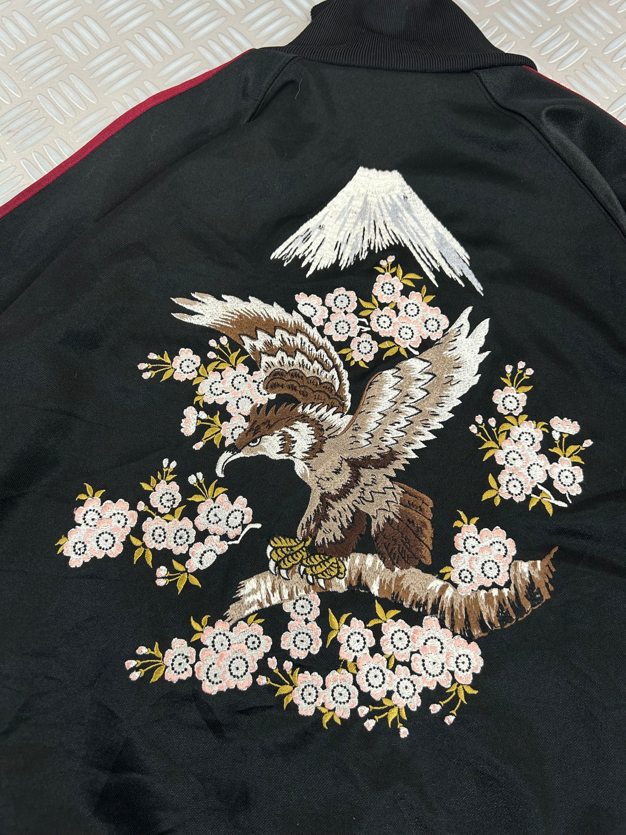 Vintage branded Japanese bomber jacket (L)