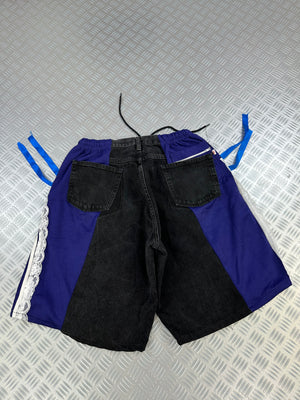 Baggy jorts coquette y2k handmade ( one size )